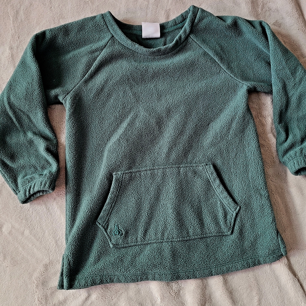 FREE SHIPPING Cozy Green Kids Fleece Sweatshirt